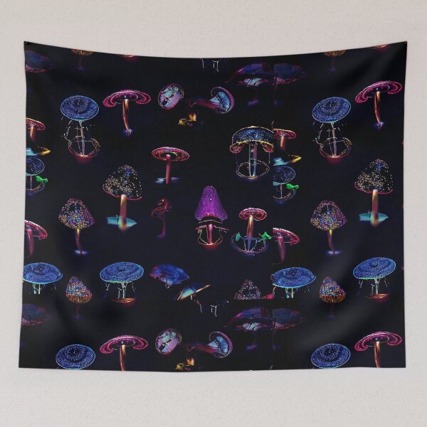 Item preview, Neon Shrooms designed and sold by Pebbledrops.