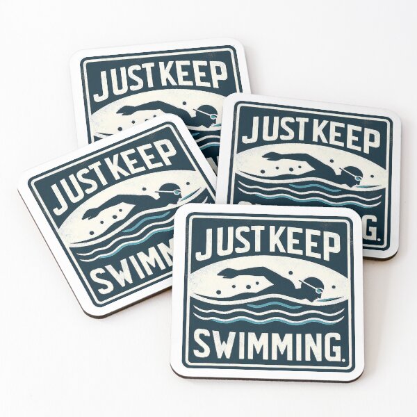 Item preview, Just Keep Swimming designed and sold by Graffiti-Space.