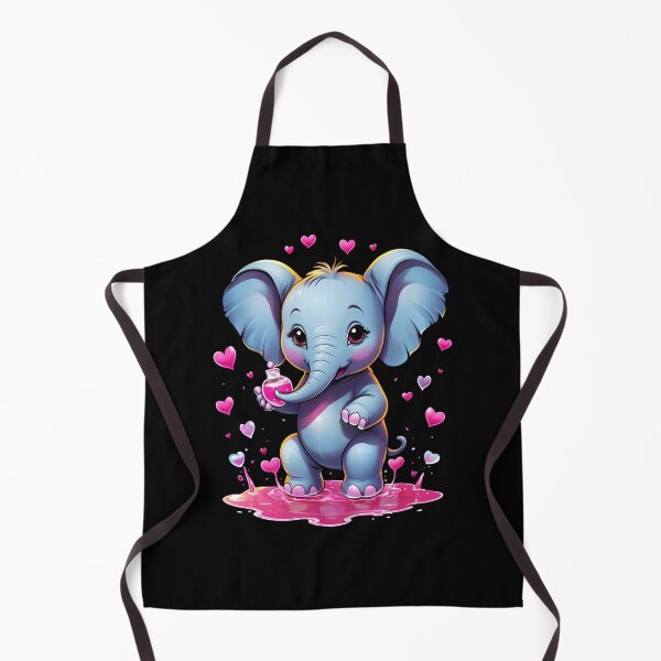 Item preview, Kawaii Baby Elephant Loved designed and sold by WIKWOK.