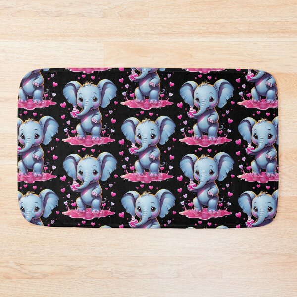 Item preview, Kawaii Baby Elephant Loved designed and sold by WIKWOK.