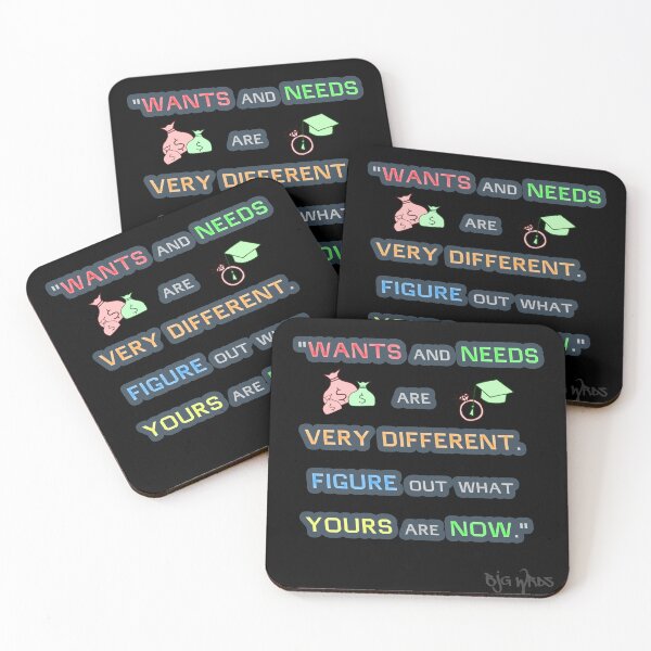 Item preview, "WANTS and..." Quote 12/31/2023 designed and sold by BJGWRDS.