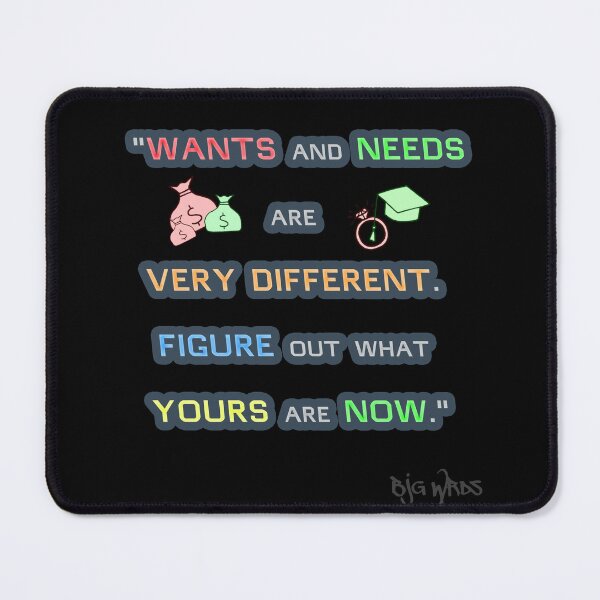 Item preview, "WANTS and..." Quote 12/31/2023 designed and sold by BJGWRDS.