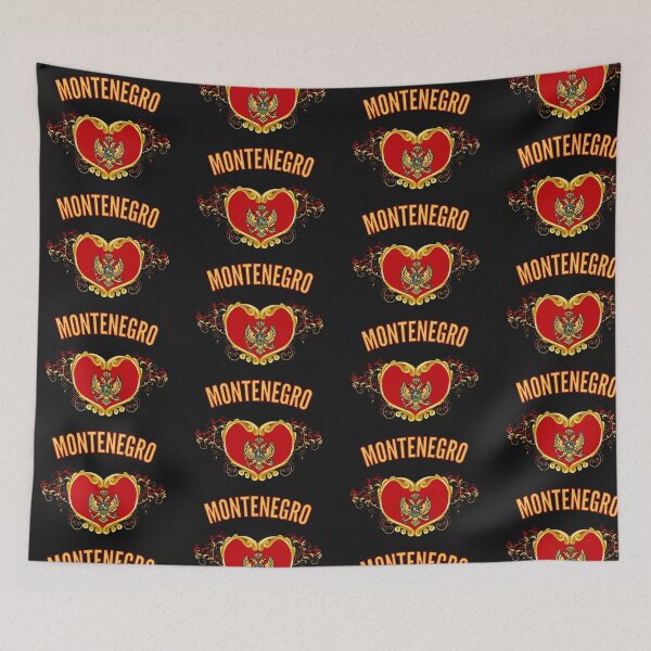 Item preview, Montenegro Crna Gora Flag  designed and sold by Cust0mCreati0ns.