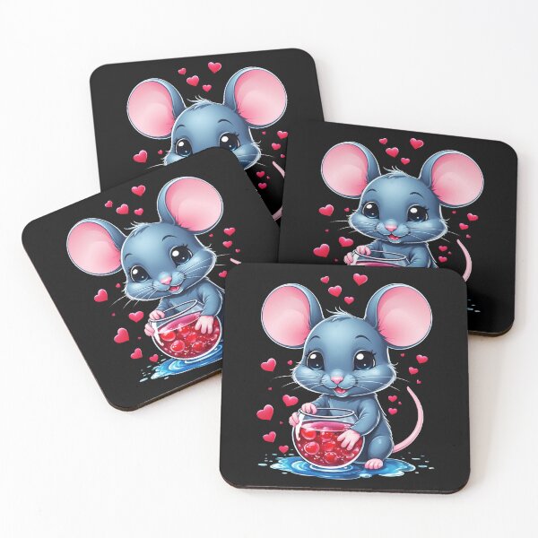 Item preview, Kawaii Baby Mouse Loved designed and sold by WIKWOK.