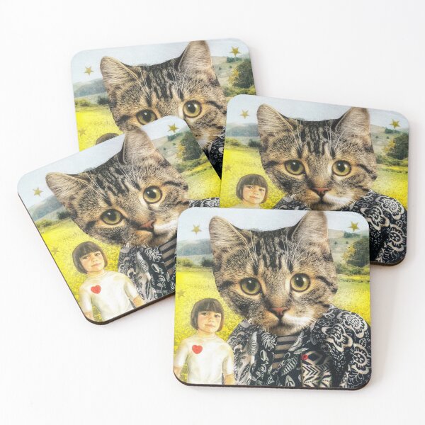 Item preview, Brown Tabby Cat Portrait - 'A New Pet' designed and sold by Nikki Fortuin Arts & Crafts.