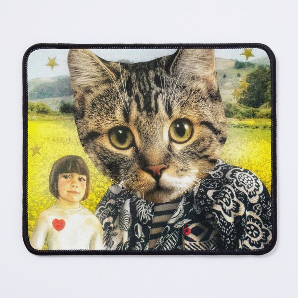 Item preview, Brown Tabby Cat Portrait - 'A New Pet' designed and sold by Nikki Fortuin Arts & Crafts.