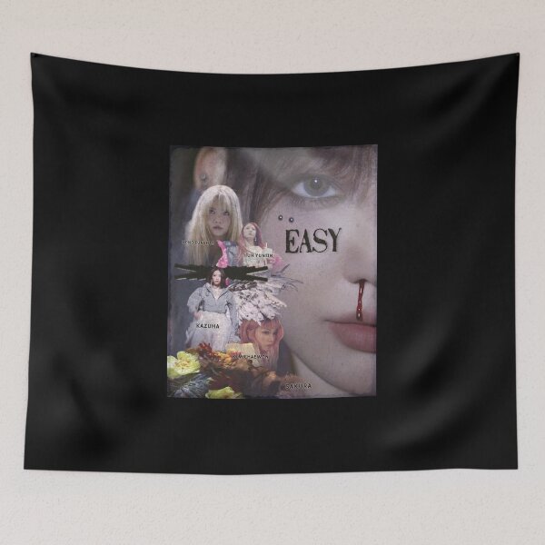 Item preview, LE SSERAFIM Indie Easy Film Poster designed and sold by xiaotingfae.