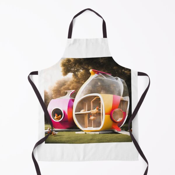 Item preview, futuristic bubble henhouse with poultry designed and sold by janjacbu.