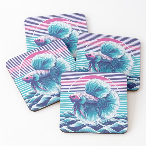Item preview, Retro Betta Fish designed and sold by obscurax art.