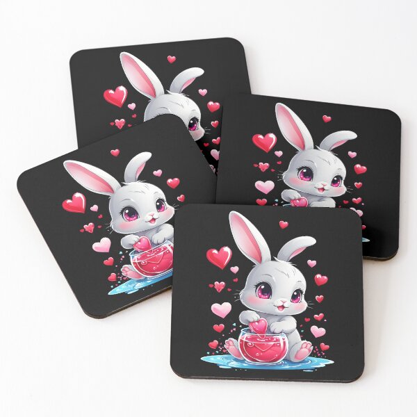 Item preview, Kawaii Baby Rabbit Loved designed and sold by WIKWOK.