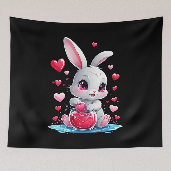 Item preview, Kawaii Baby Rabbit Loved designed and sold by WIKWOK.