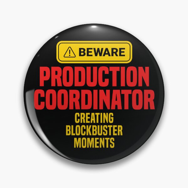 Item preview, Production Coordinator Creating Blockbuster Moments designed and sold by NermilioDesigns.