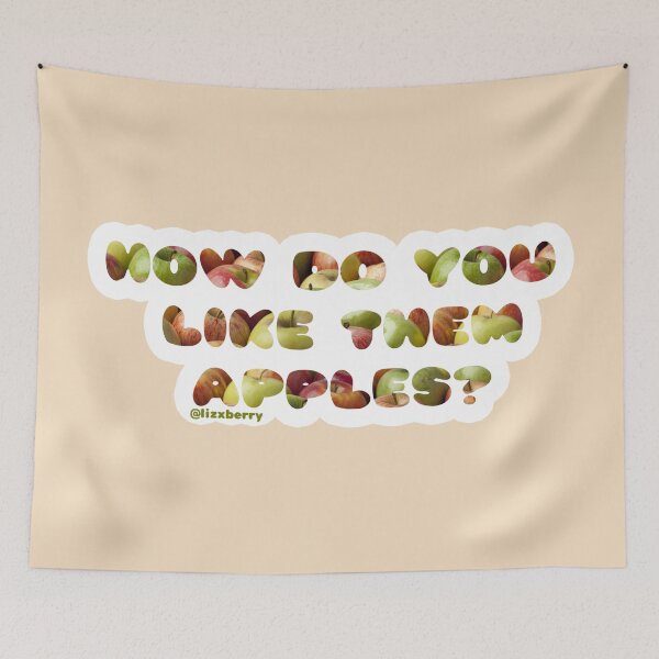 Item preview, How do you like them apples? designed and sold by lizxberry.