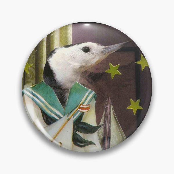 Item preview, White-Breasted Nuthatch Bird Portrait - ‘Tubby Time’ designed and sold by Nikki Fortuin Arts & Crafts.
