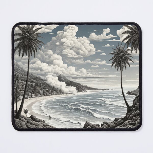 Item preview, Inspired by Escher - Coast 01 designed and sold by GingerNinjaCo.