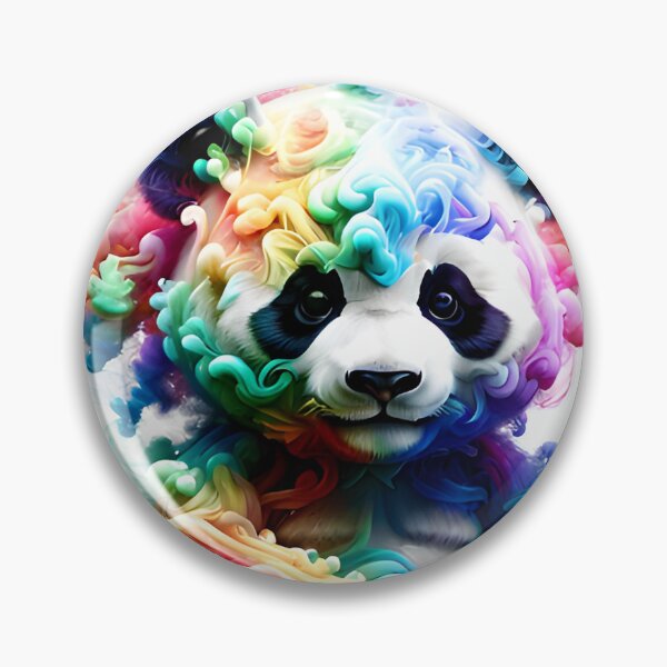 Item preview, Chibi Panda Smoke Art Style designed and sold by WIKWOK.