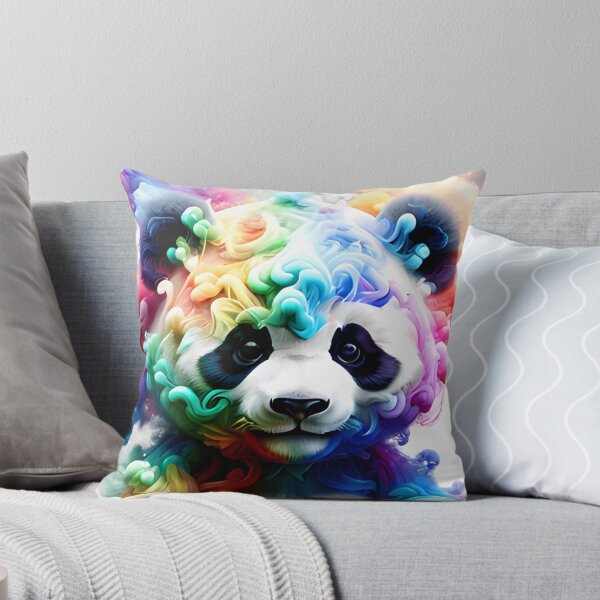 Item preview, Chibi Panda Smoke Art Style designed and sold by WIKWOK.