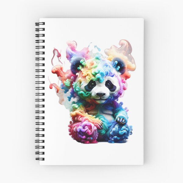 Item preview, Chibi Panda Smoke Art Style designed and sold by WIKWOK.