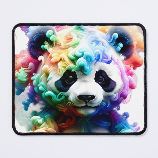 Item preview, Chibi Panda Smoke Art Style designed and sold by WIKWOK.