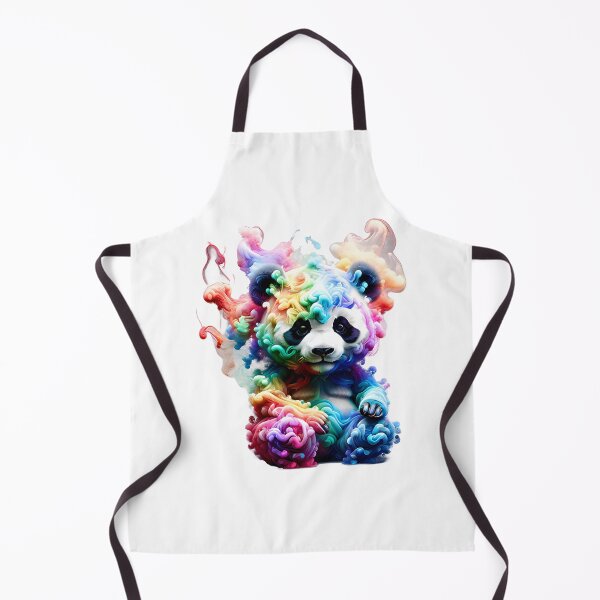Item preview, Chibi Panda Smoke Art Style designed and sold by WIKWOK.
