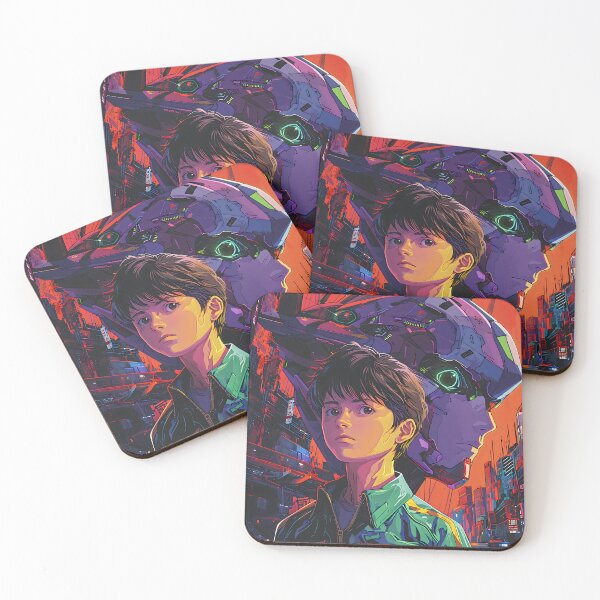 Item preview, Evangelion Chronicles: Mechs, Apocalyptic Drama, and Anime-Manga Fusion Artistry designed and sold by InsaneLEDP1994.
