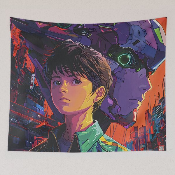 Item preview, Evangelion Chronicles: Mechs, Apocalyptic Drama, and Anime-Manga Fusion Artistry designed and sold by InsaneLEDP1994.