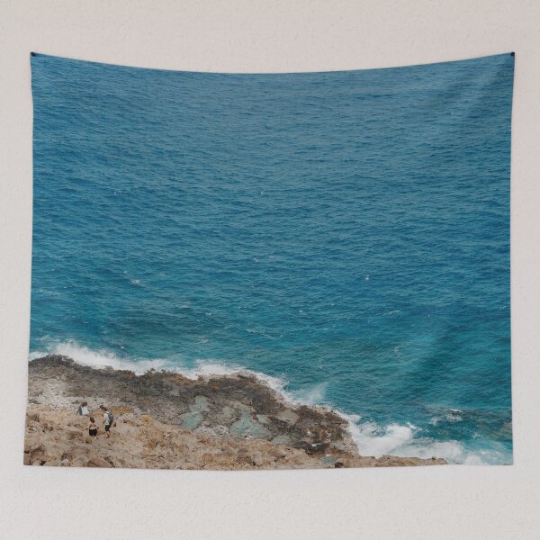 Item preview, Down the Mountain to the Sea Makapuu Hawaii designed and sold by MeganMatsuoka.