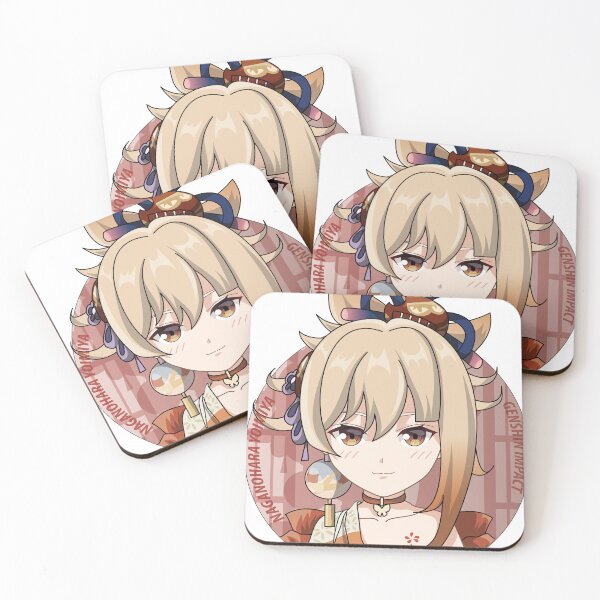 Item preview, Naganohara Yoimiya Genshin Impact fanart by HOROHARO designed and sold by H O R O H A R O.