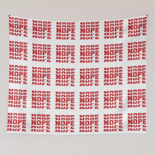 Item preview, NOPE (red) designed and sold by planDpromotions.