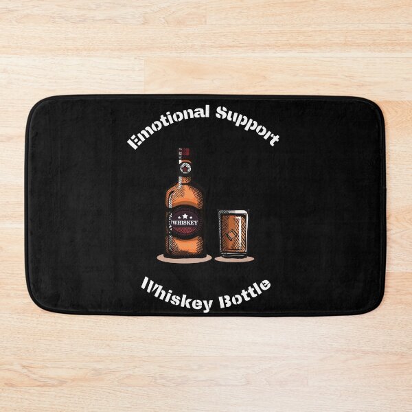 Item preview, emotional support whiskey bottle designed and sold by ZingZest.