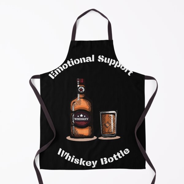 Item preview, emotional support whiskey bottle designed and sold by ZingZest.