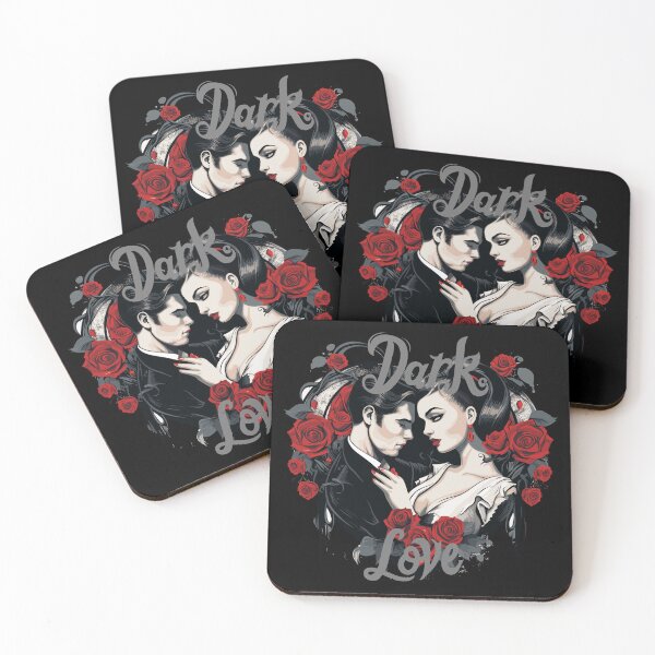 Item preview, Dark Love Couple Valentines Day designed and sold by UrbanChillz.