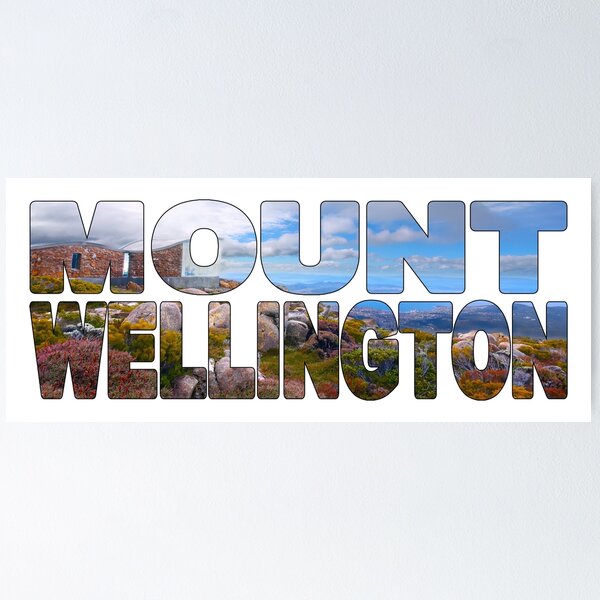 Item preview, MOUNT WELLINGTON - Tasmania Lookout View designed and sold by Adam Gormley.