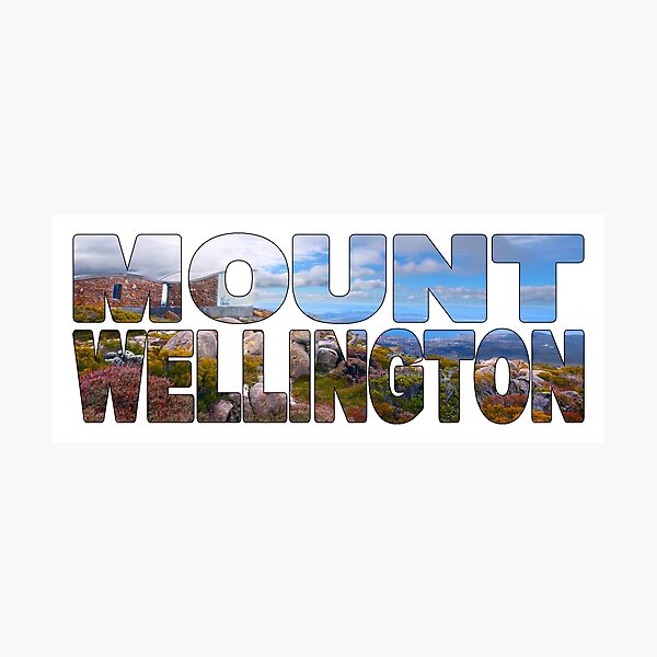 Item preview, MOUNT WELLINGTON - Tasmania Lookout View designed and sold by Adam Gormley.