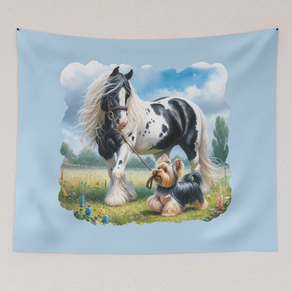 Item preview, Lets walk, Yorkie designed and sold by critterpatchusa.