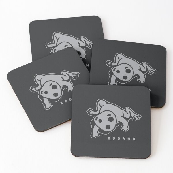 Item preview, Kodama. A spirit in Japanese folklore that inhabit trees in grey ink designed and sold by martodesign.