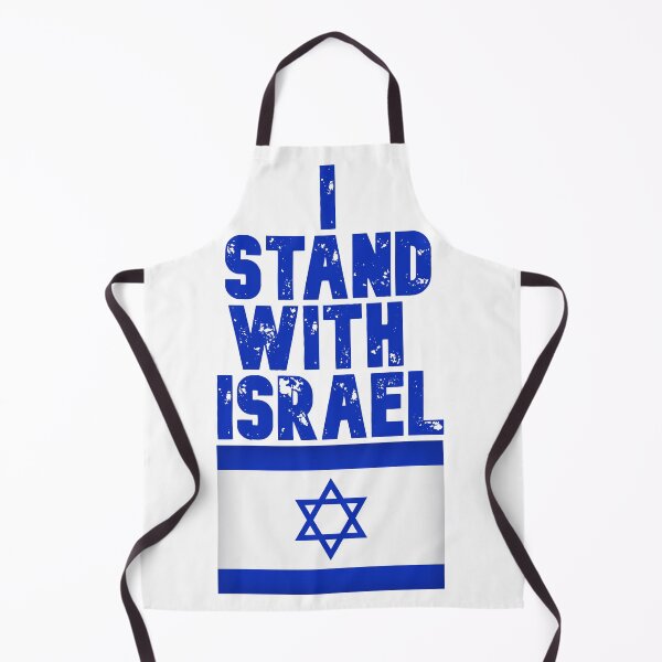 Item preview, I Stand with Israel designed and sold by Jewish Fashion Police.