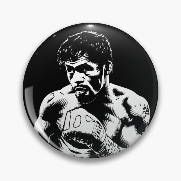 Item preview, Manny Pacquiao illustration bw designed and sold by trisfits.