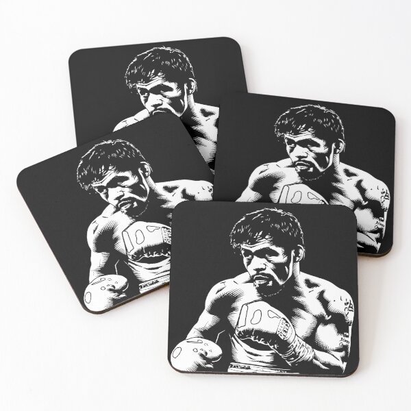 Item preview, Manny Pacquiao illustration bw designed and sold by trisfits.
