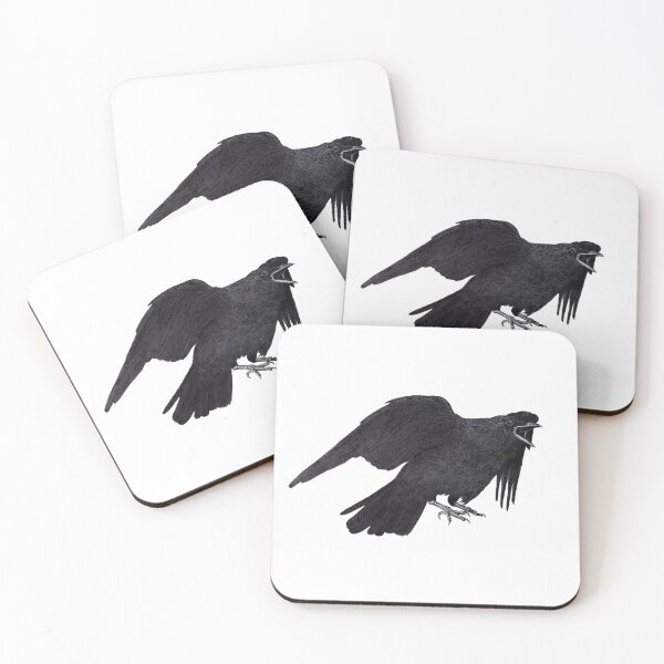 Item preview, Flying Crow Cawing designed and sold by Moon Dog Art.