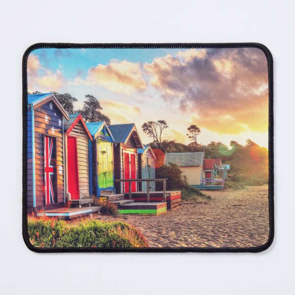 Item preview, Warm Sunset over the Beach Landscape  designed and sold by ea-photos.