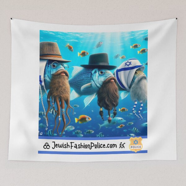 Item preview, Rabbis Gefilte, Matzo, and Bubbe designed and sold by Jewish Fashion  Police.