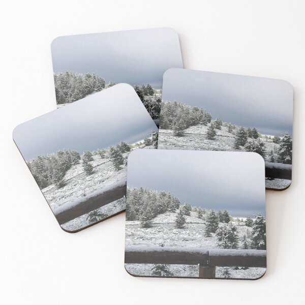 Item preview, Snowy Mountain Cabin View designed and sold by scarpacific.