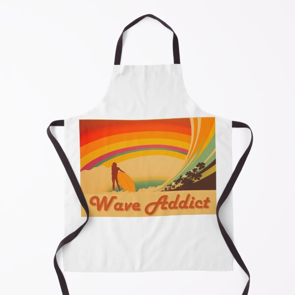 Item preview, Vintage Wave Addict Surfboarder Graphic Colorful Surfboarder designed and sold by myfavoritesm4.