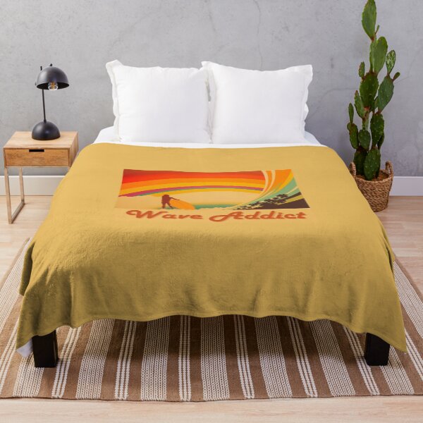 Item preview, Vintage Wave Addict Surfboarder Graphic Colorful Surfboarder designed and sold by myfavoritesm4.