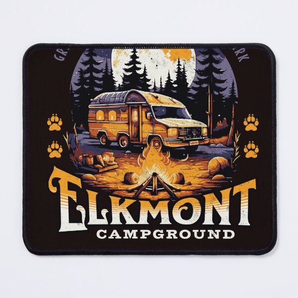 Item preview, Elkmont Campground Great Smoky Mountains Camping designed and sold by gotops12.