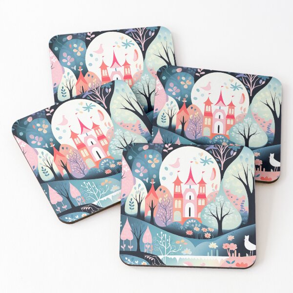 Item preview, Enchanted Dreamscapes: Playful Night Scene  designed and sold by Fortuitous-Find.