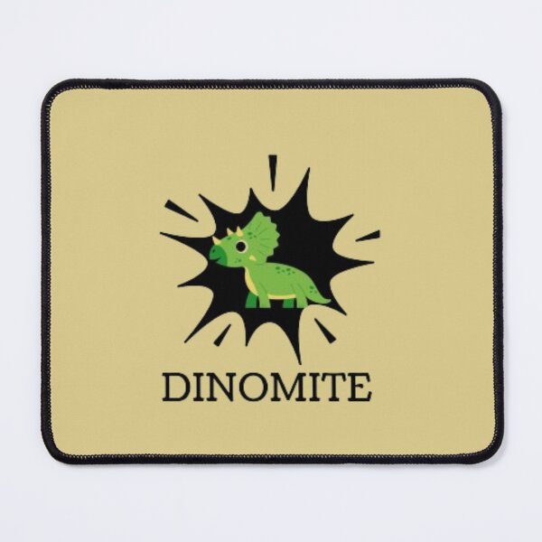 Item preview, Dinomite text dinosaur on dynamite artwork designed and sold by neliswaj.