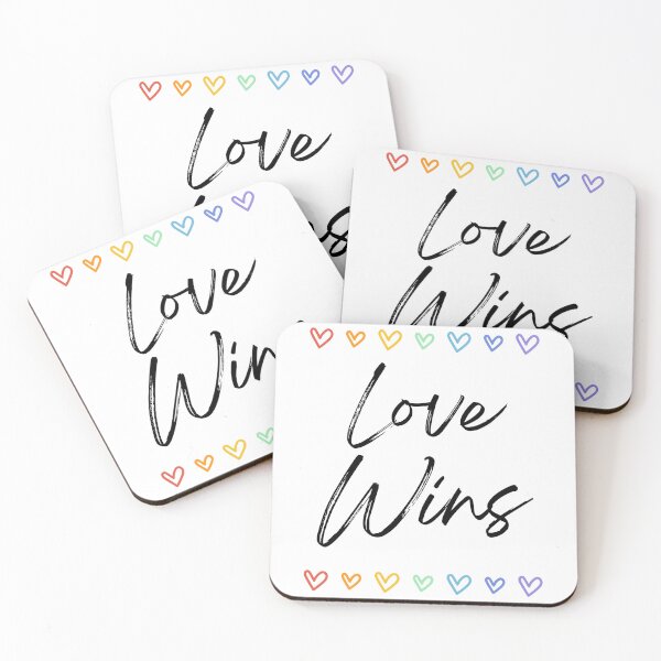 Item preview, Love Wins (White Background) designed and sold by For The Queen.