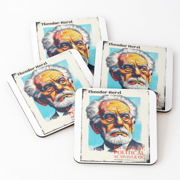 Item preview, Theodor Herzl - Journalist Political Activist, and Original Gangster designed and sold by Jewish Fashion  Police.